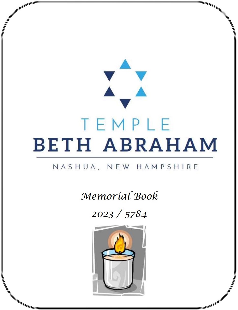 High Holy Days 2023 / 5784 | Temple Beth Abraham - Nashua, NH Jewish ...